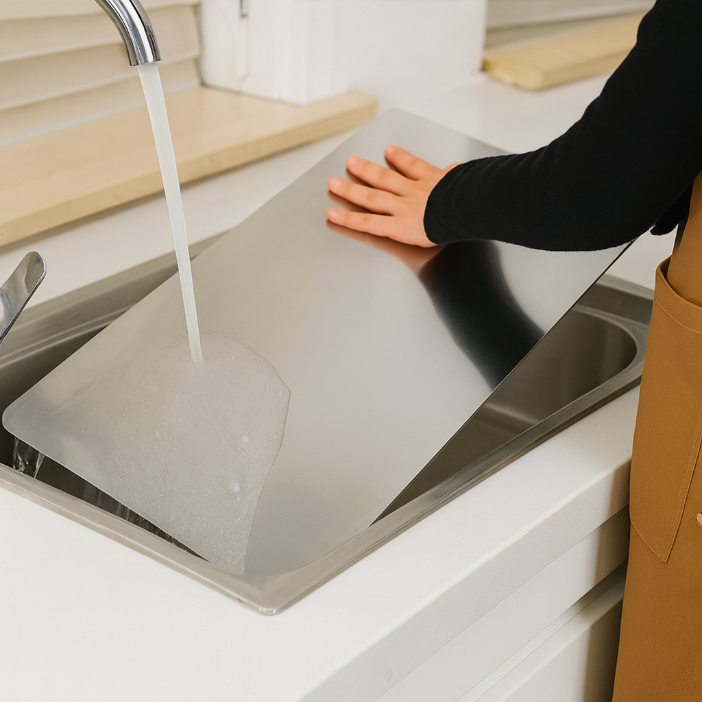 Steelpure – Hygienisch schneiden ohne Geruch & Keime (Edelstahl 316)